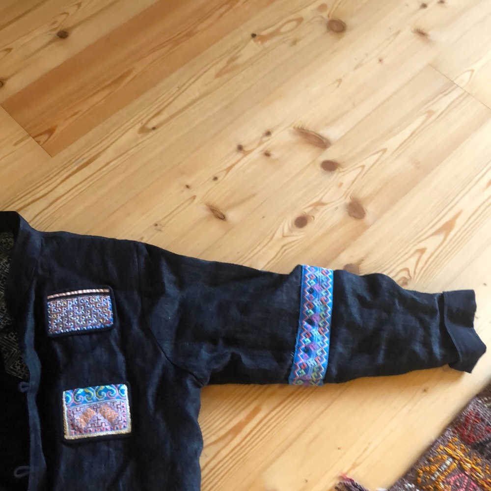 Patchwork Hemp Jacket - image 3